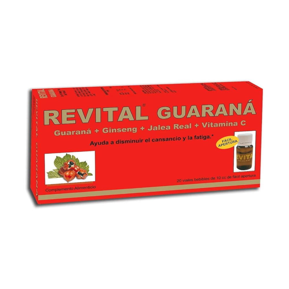 Revital Guaraná 20 Viales