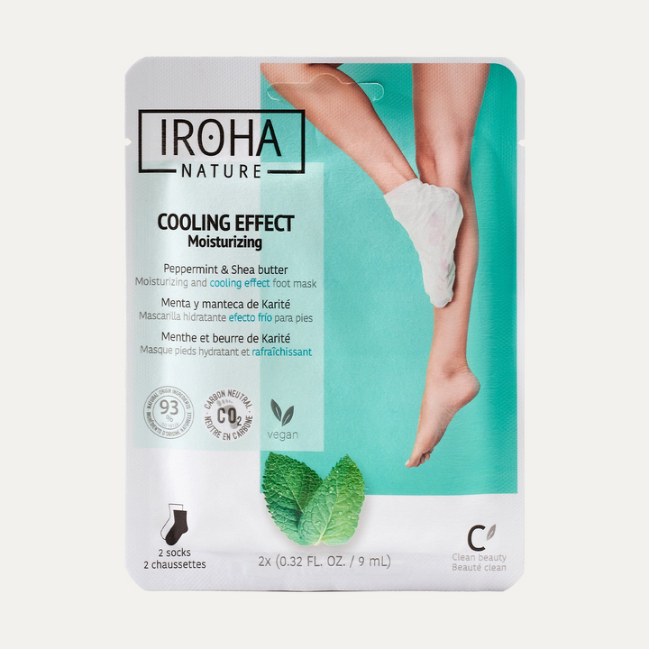 Calcetines Mascarilla Efecto Frío con Menta