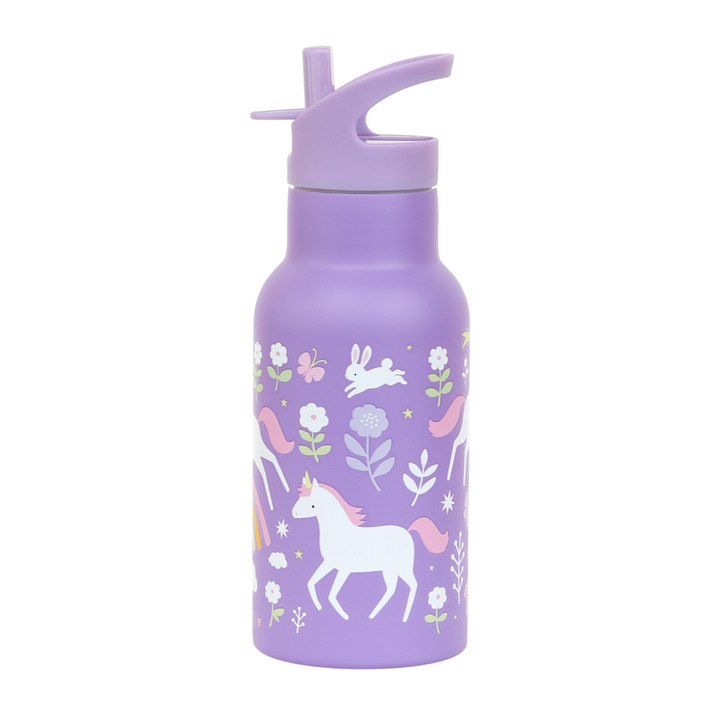 Botella de Acero Unicorn Dreams Little Lovely para Niños