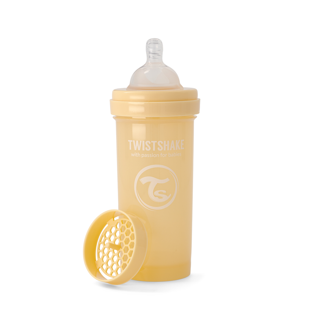 Twistshake Biberón Anti-Cólico 260ml Beige Caramelo para Bebés