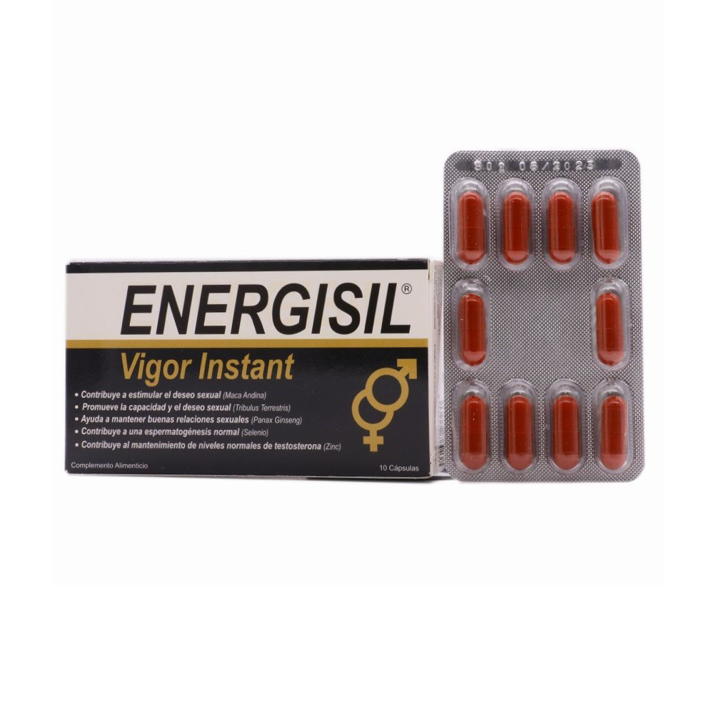 Energisil Vigor Instant 10 Cápsulas