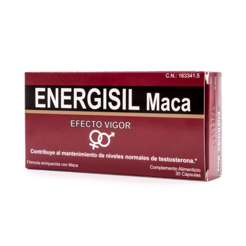 Energisil Maca 30 Cápsulas - Energía Natural