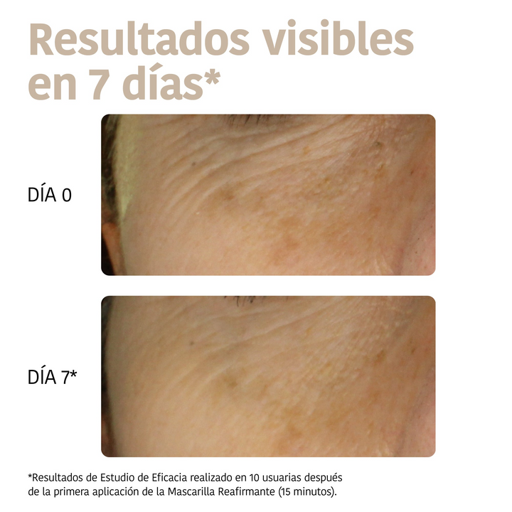 Mascarilla Facial Rellenadora de Arrugas con Triple Ácido Hialurónico