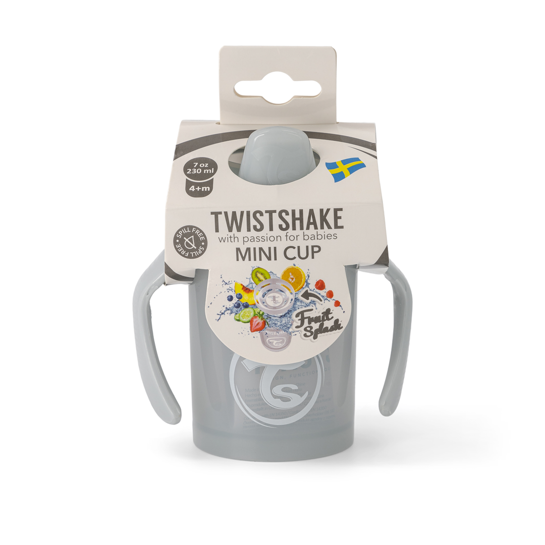 Twistshake Kid Cup Pastel Gris 360ml 12+ Meses para Niños