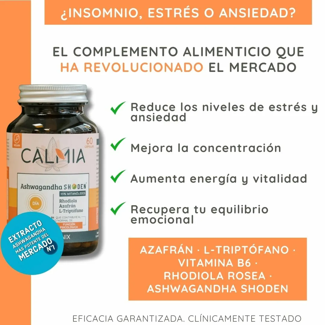 Calmia Día – 60 cápsulas