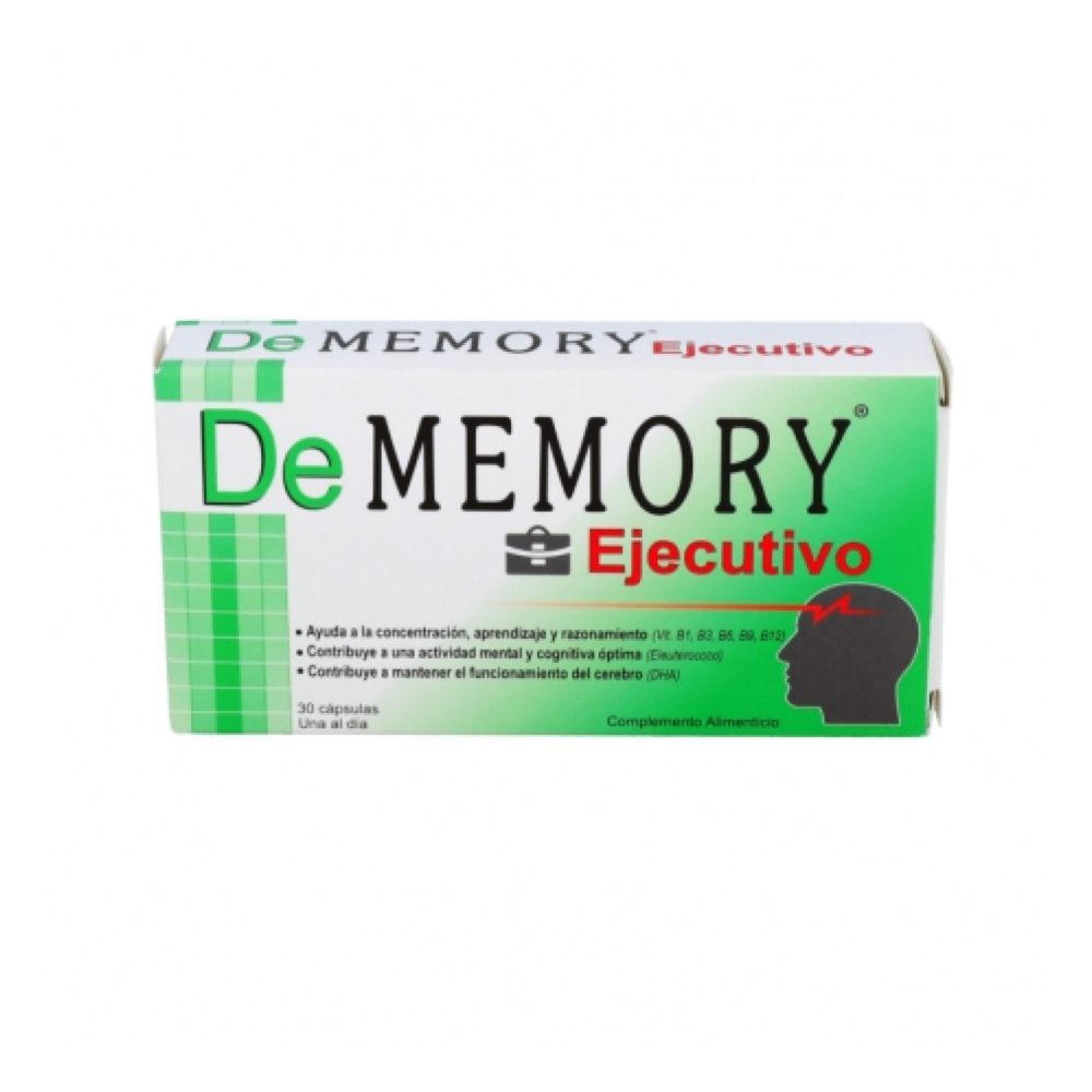 Dememory Ejecutivo 30 Cápsulas - Memoria para Profesionales