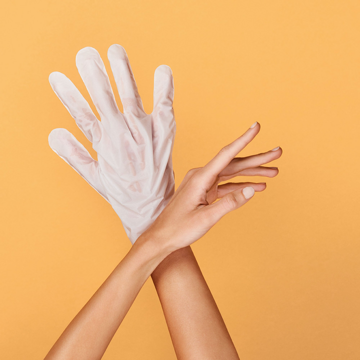 Guantes Mascarilla Reparadores con Melocotón