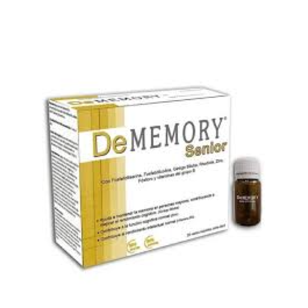 Dememory Senior Viales - Refuerzo para la Memoria 20 Dosis