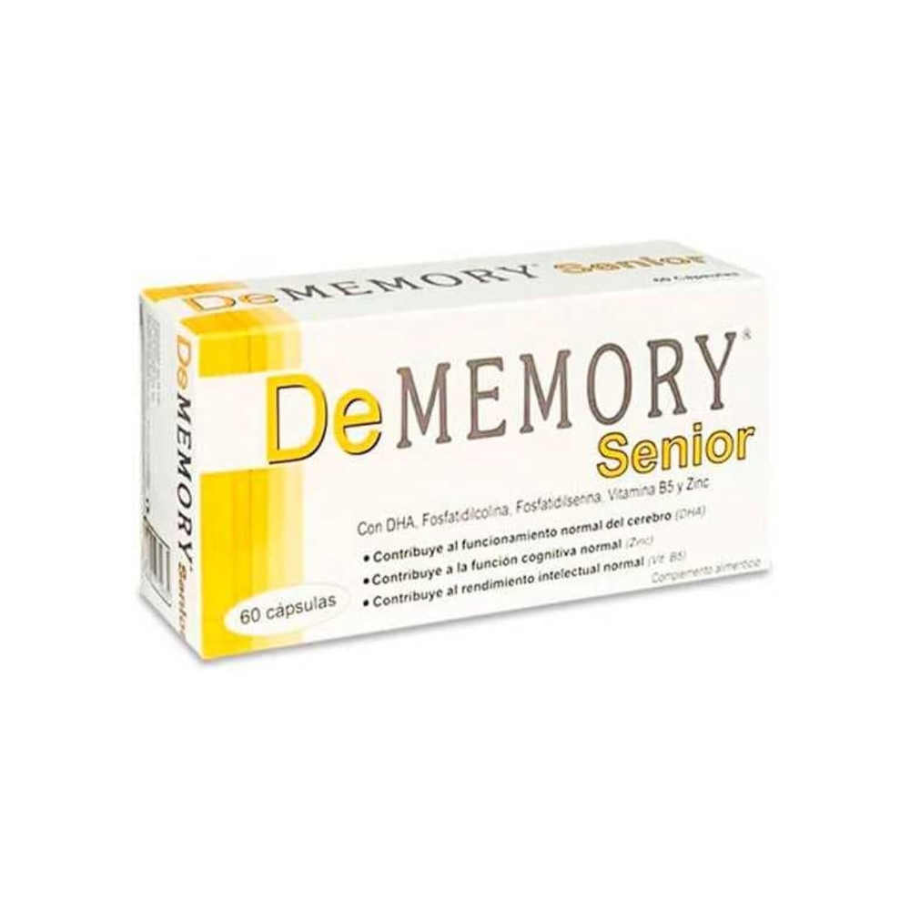 Dememory Senior 60 Cápsulas - Memoria para Adultos Mayores