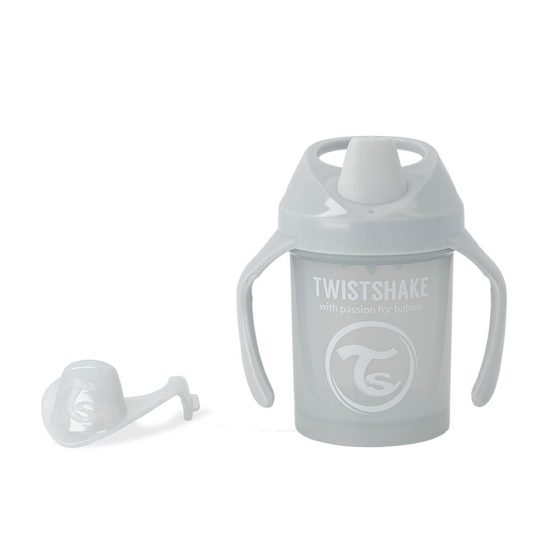 Twistshake Kid Cup Pastel Gris 360ml 12+ Meses para Niños