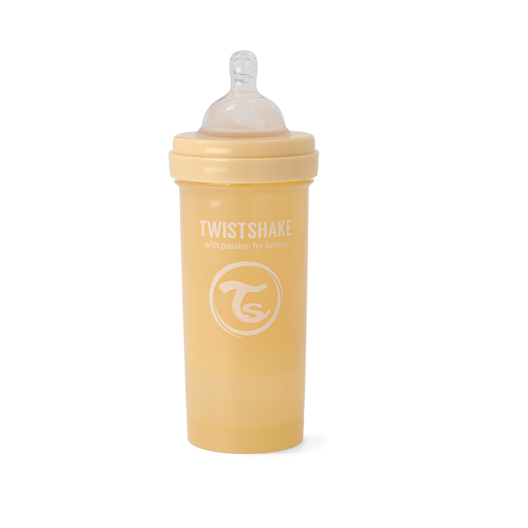 Twistshake Biberón Anti-Cólico 260ml Beige Caramelo para Bebés