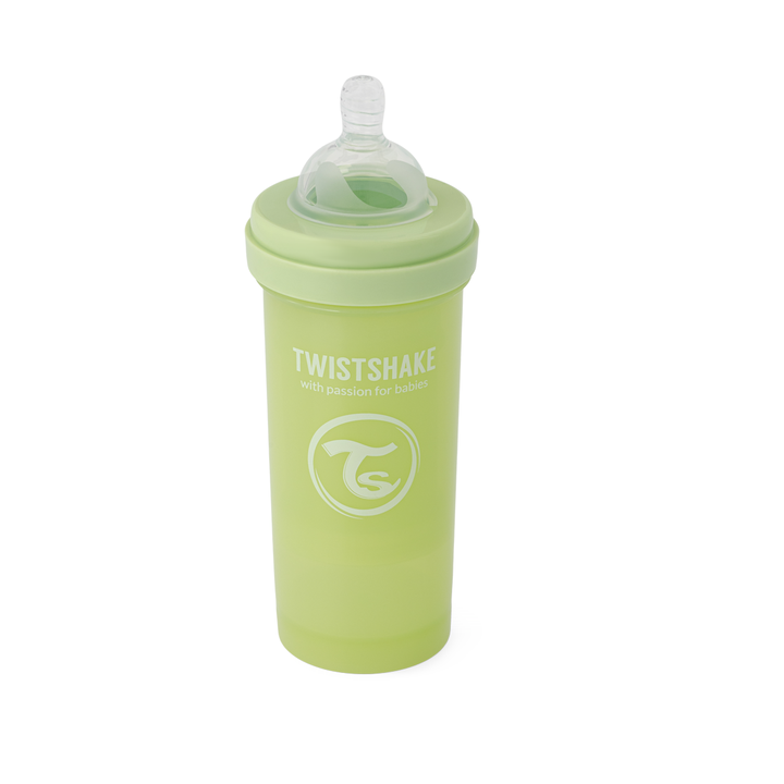 Twistshake Biberón Anti-Cólico 260ml Verde Cactus para Bebés