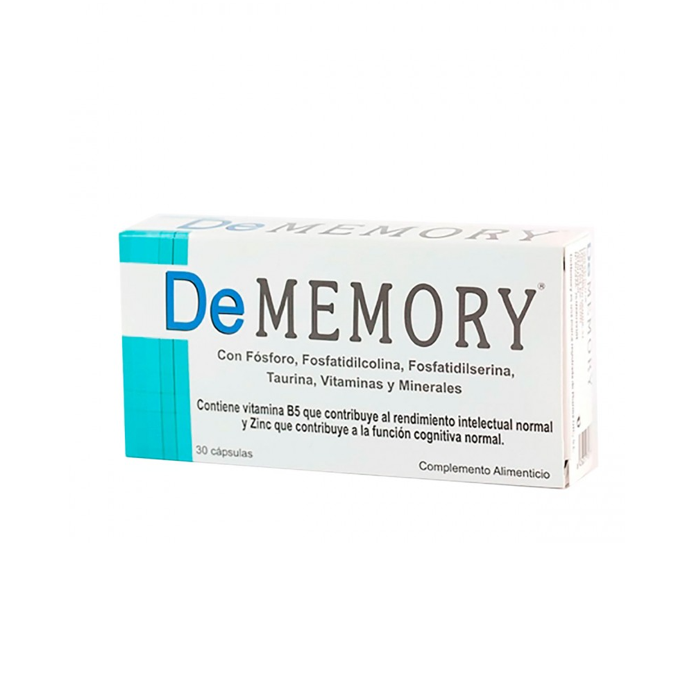 Dememory Memoria Activa 30 Cápsulas