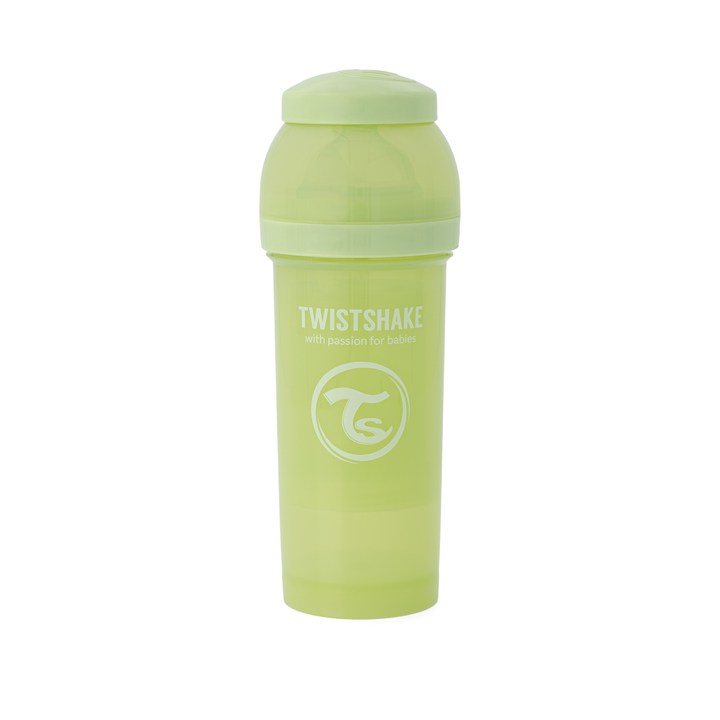 Twistshake Biberón Anti-Cólico 260ml Verde Cactus para Bebés