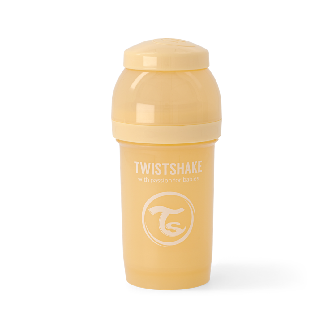 Twistshake Biberón Anti-Cólico 180ml Beige Caramelo para Bebés