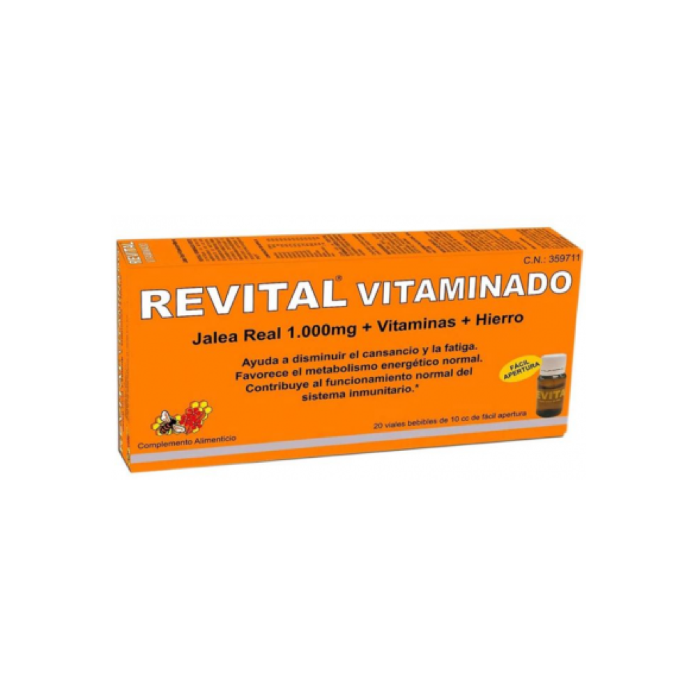 Revital Vitaminado 20 Viales