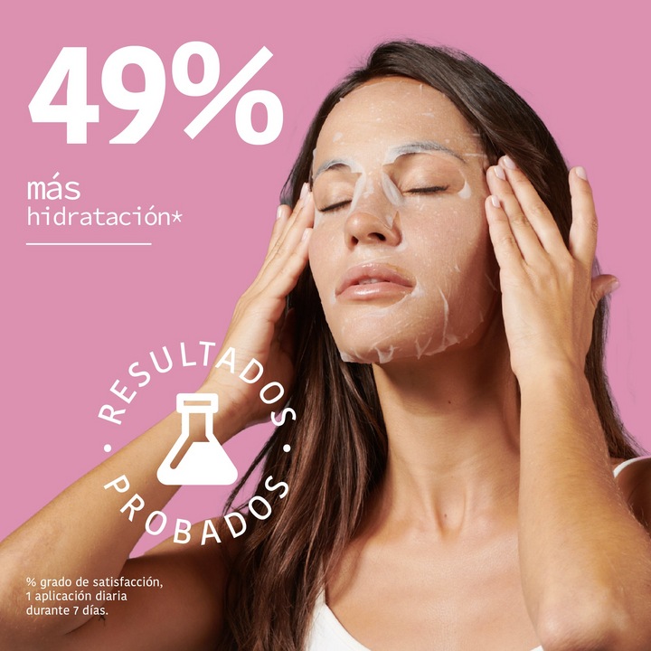 Mascarilla Facial Hidratante con Aloe Vera