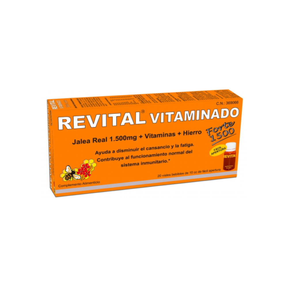 Revital Vitaminado Forte 20 Viales