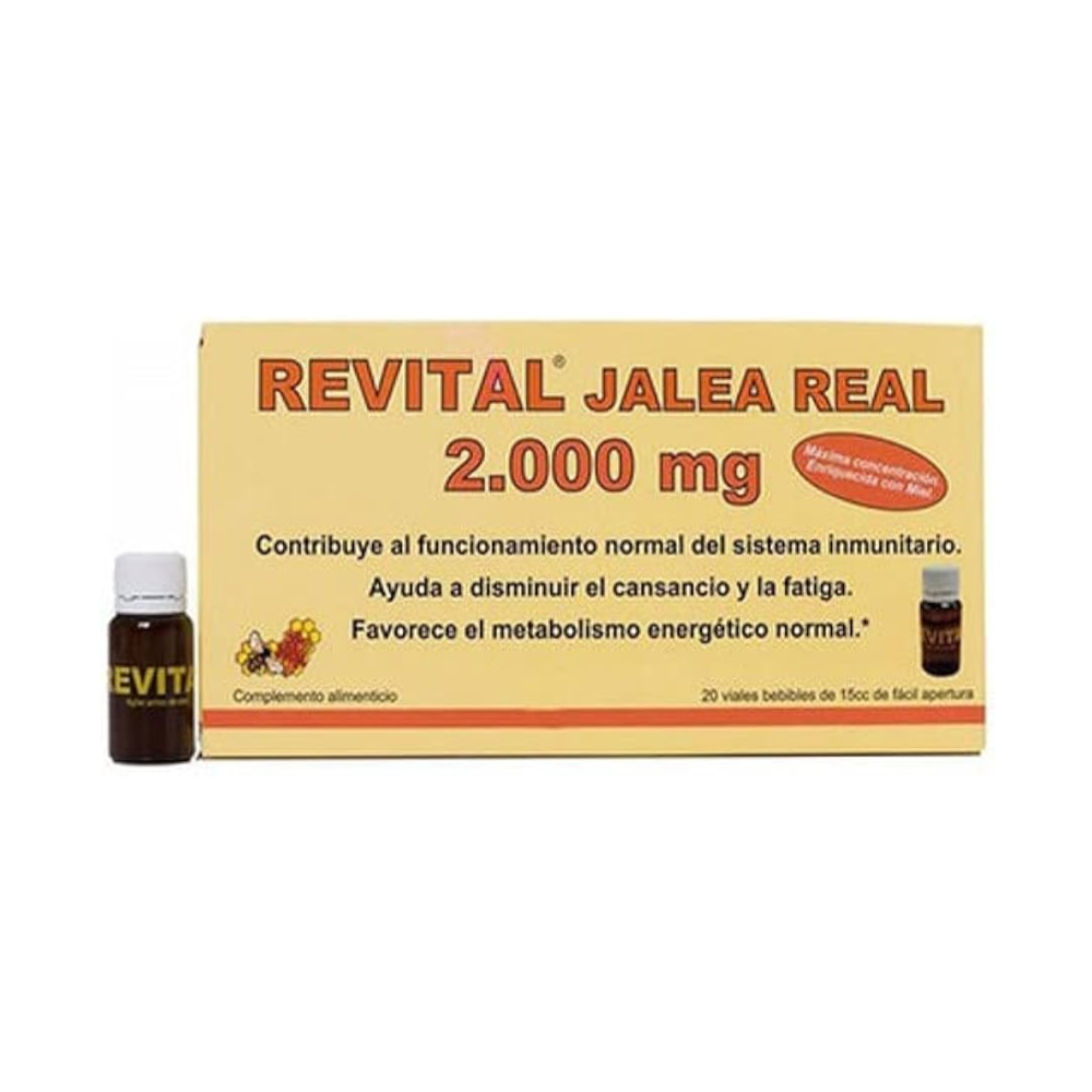 Revital Jalea Real 2.000mg 20 Viales