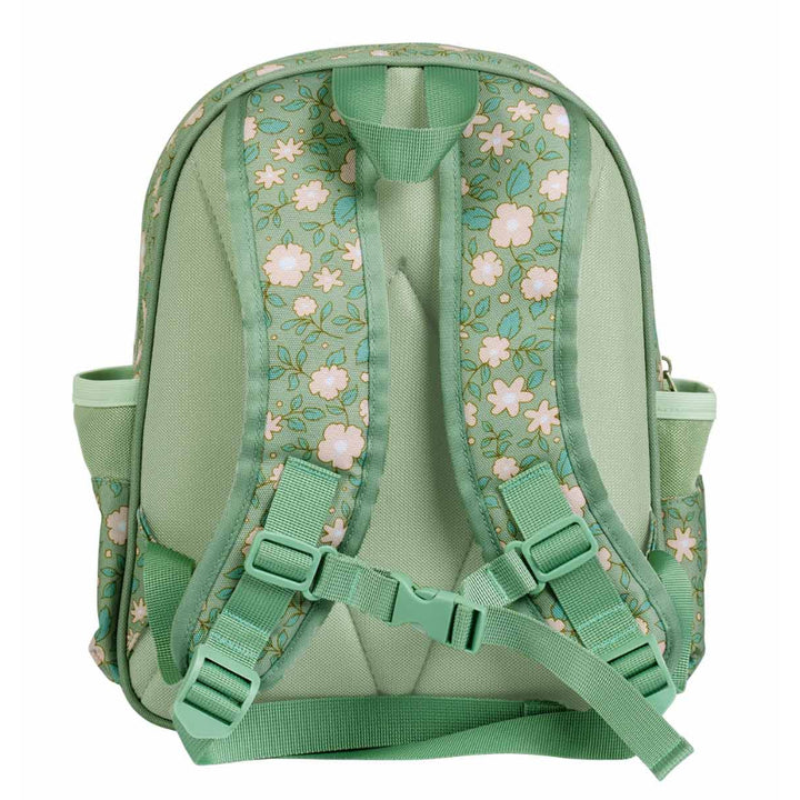 Mochila Guardería Grande Blossoms Verde Llittle Llovely