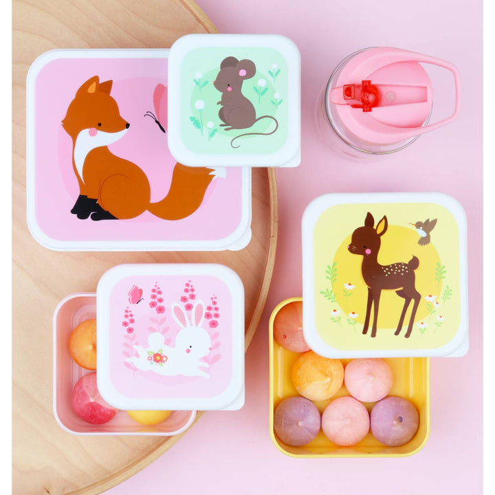 Set De 4 Cajas Fox Little Lovely