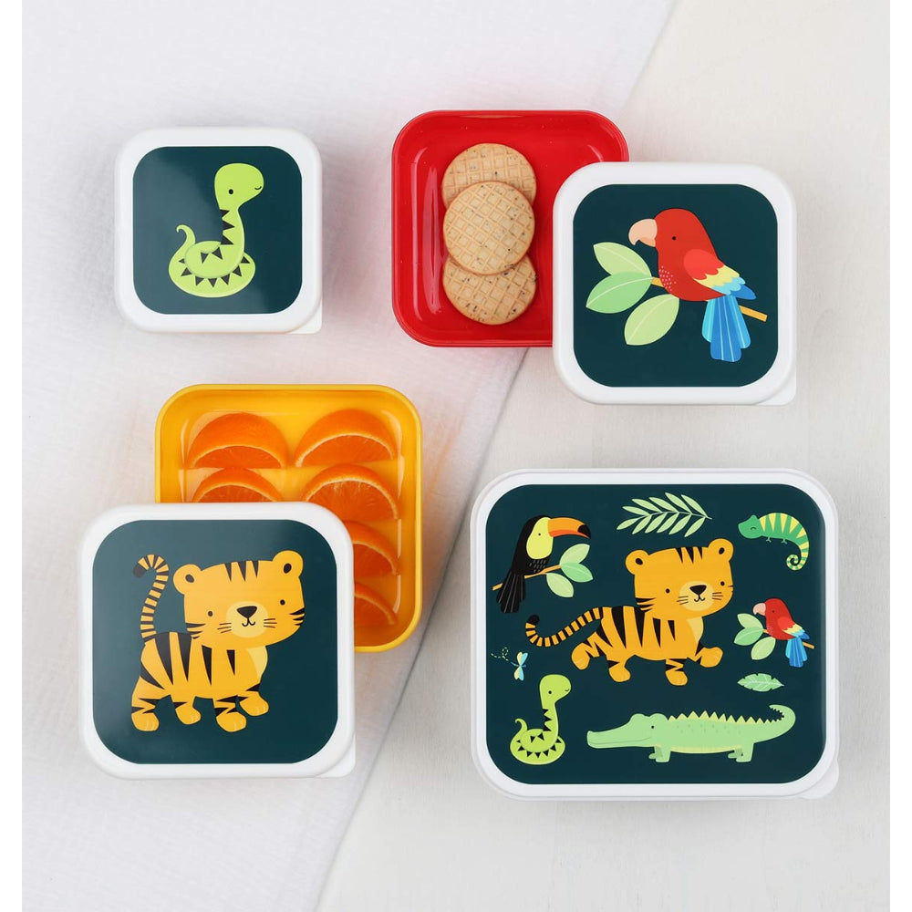 Set De 4 Cajas Tigre Little Lovely