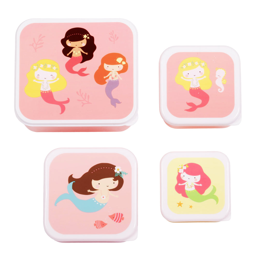 Set De 4 Cajas Sirena 2.0 Little Lovely