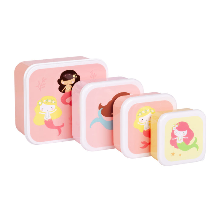 Set De 4 Cajas Sirena 2.0 Little Lovely