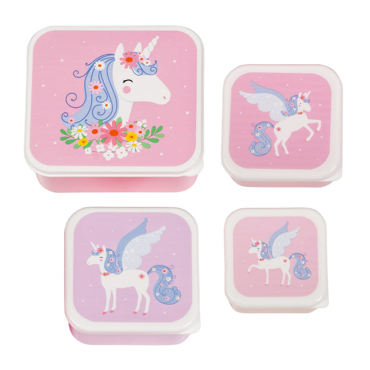 Set De 4 Cajas Unicornio 2.0 Little Lovely