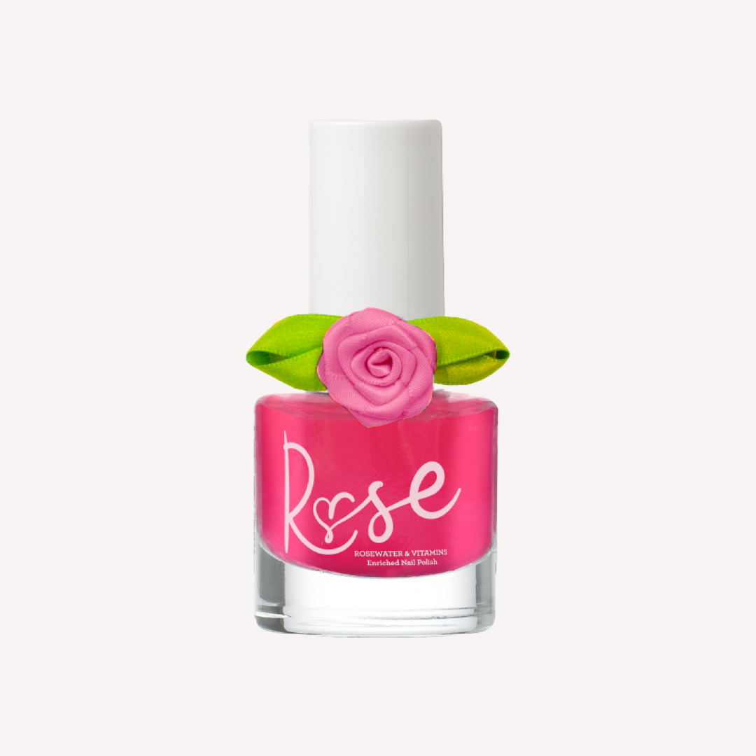 Esmalte Uñas Rosa Chicle Peel Off Despegable Vitamina C Agua Rosas +3 Años