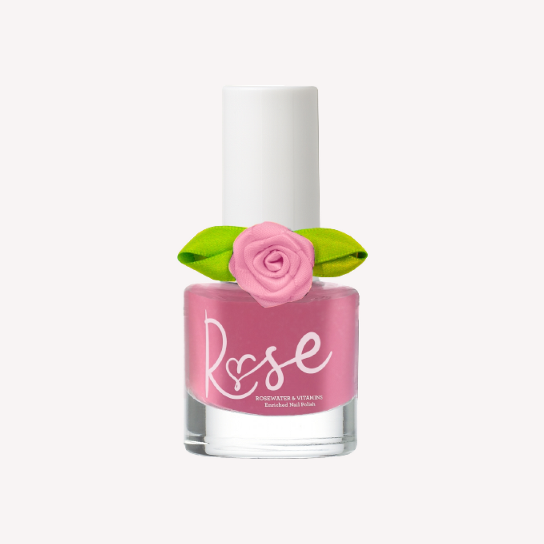 Esmalte Uñas Rosa Peel Off Despegable Vitamina C Agua Rosas +3 Años