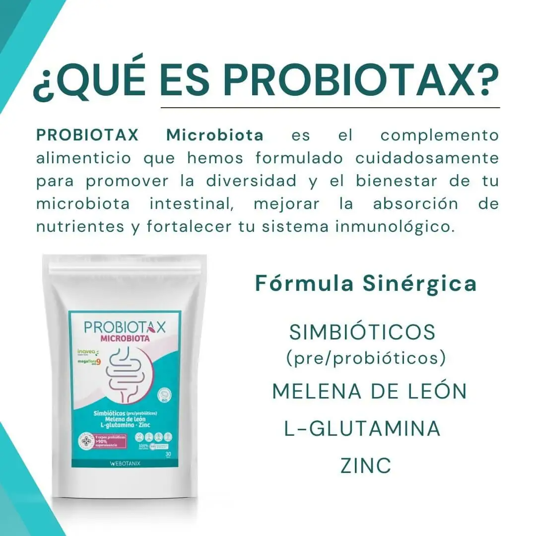 Probiotax Microbiota Sabor Coco – 150 g