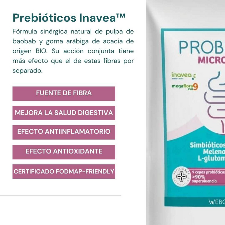 Probiotax Microbiota Sabor Coco – 150 g