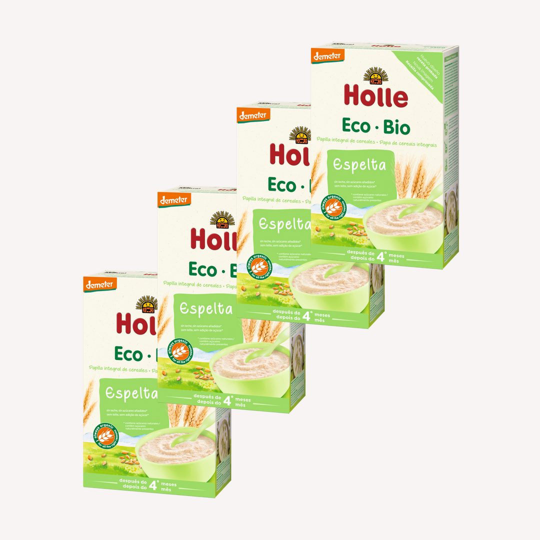 Pack 4 Bio Papilla De Espelta Holle