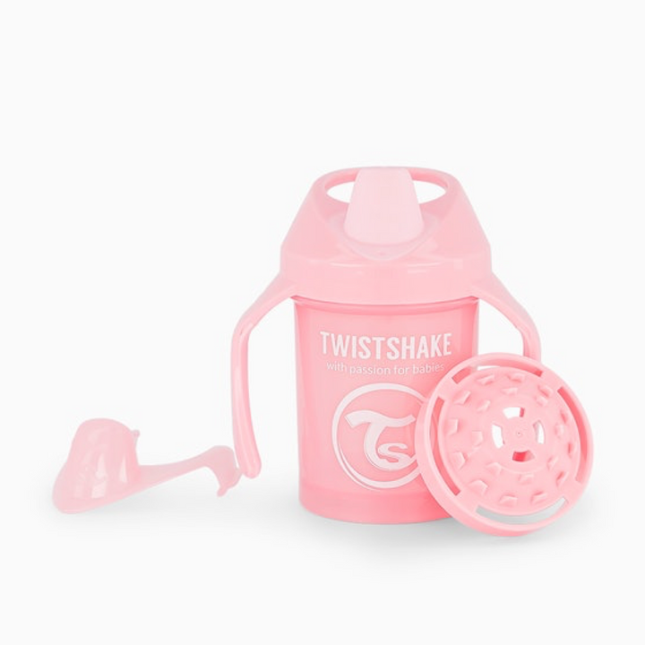 Taza 230ml +4M Rosa Pastel Twistshake