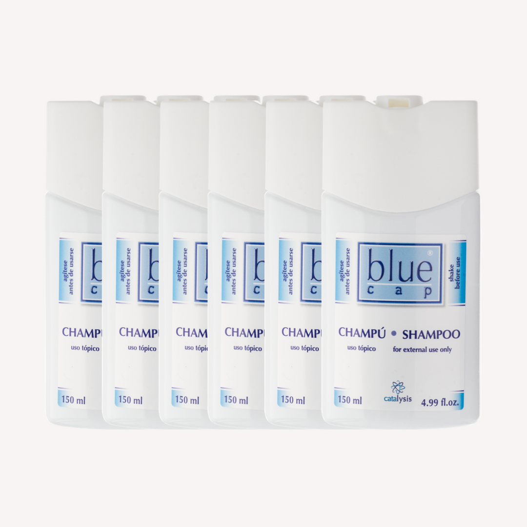 Pack 6 Blue Cap Champú 150ml