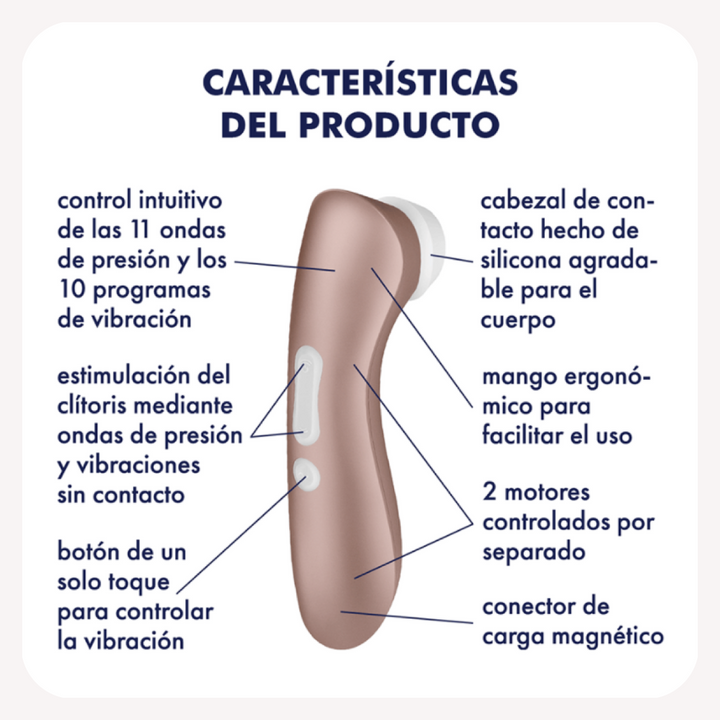 Satisfyer Pro 2+ Mujer + Vibración