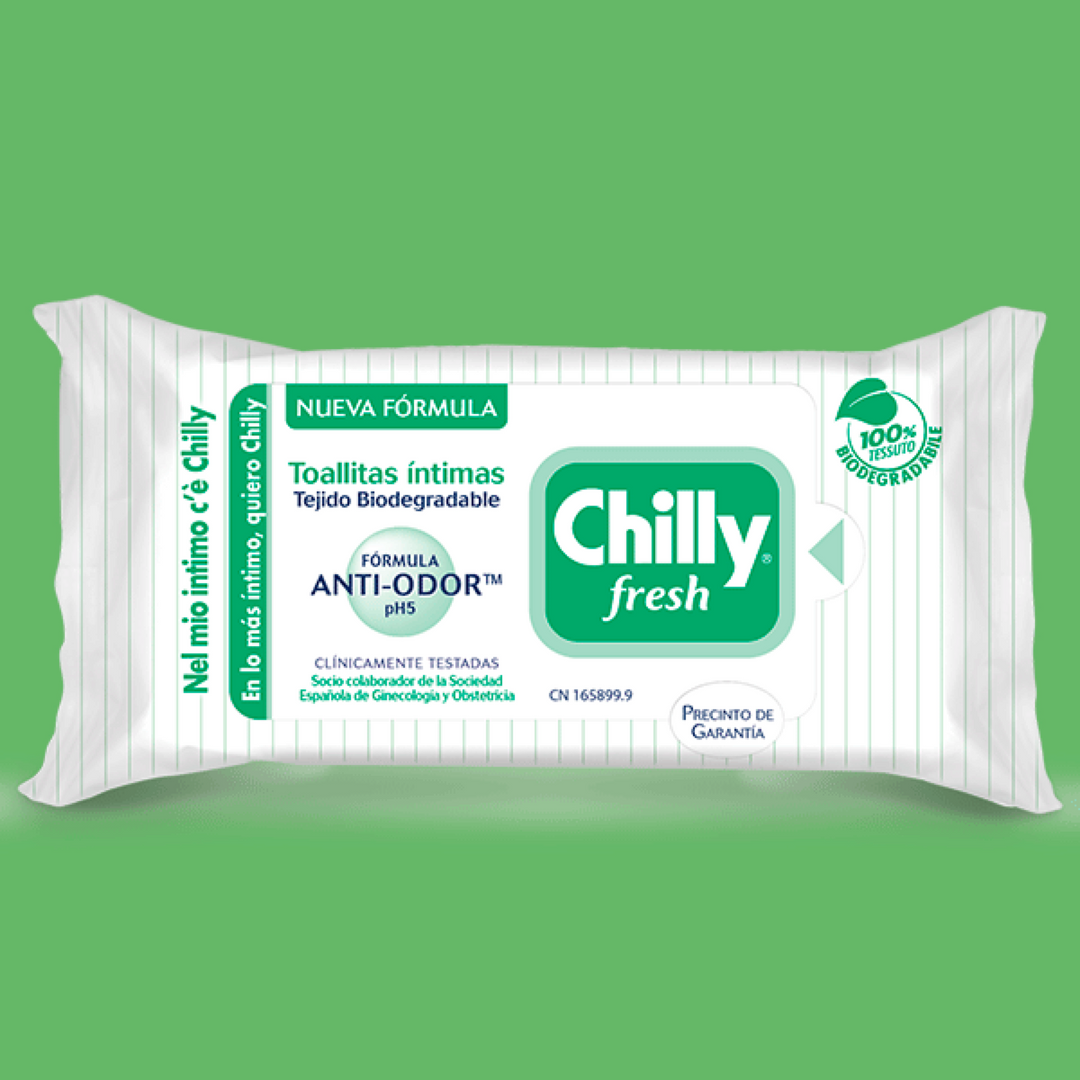 Chilly Toallitas Intimas Gel 12 Unidades Higiene