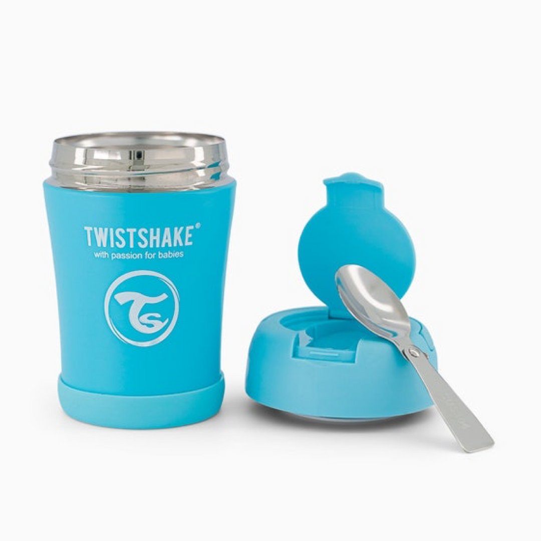 Fiambrera Termo Azul Pastel 350ml Twistshake