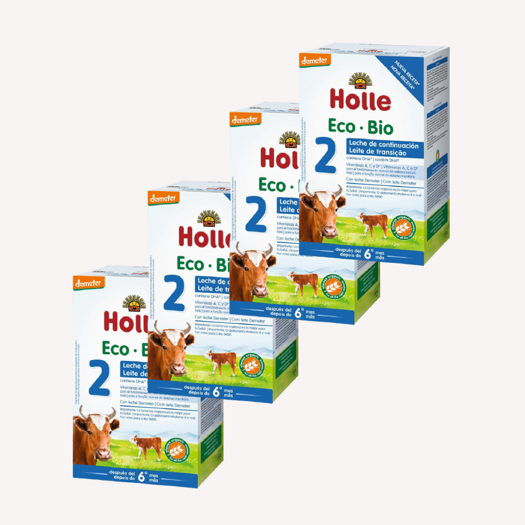 Pack 4 Unidades Leche De Vaca De Continuación 2 Holle