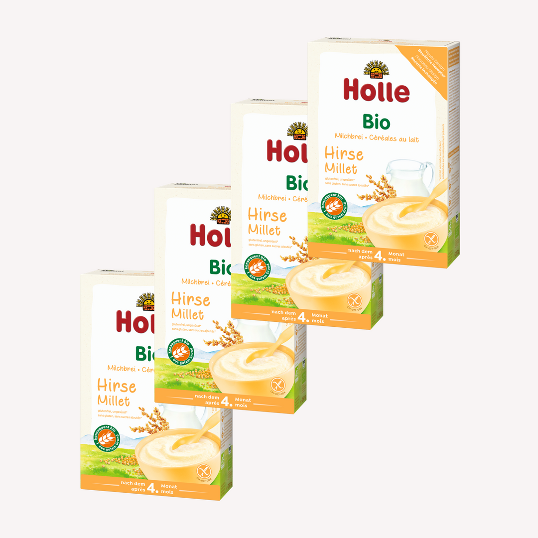 Pack 4 Bio Papilla De Avena Holle