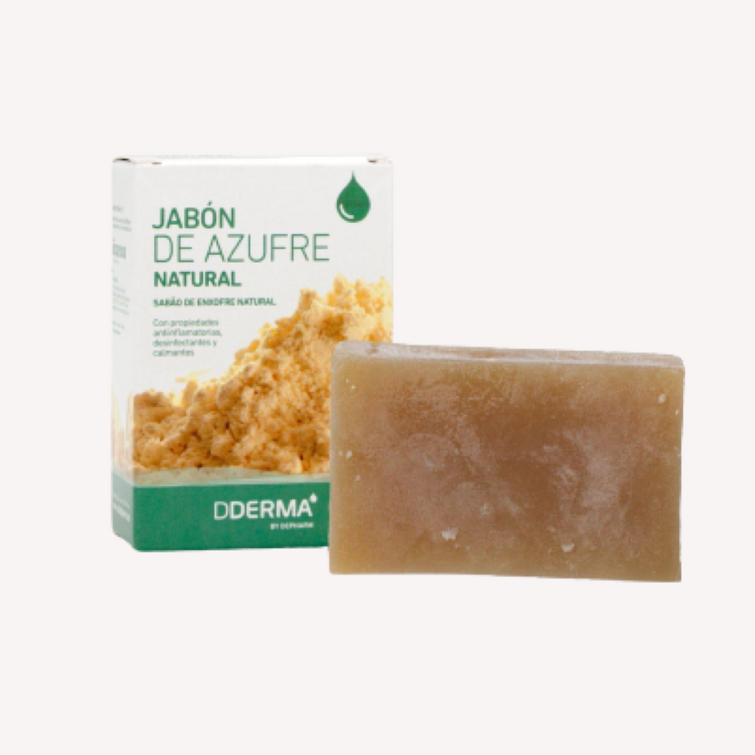 Jabón De Azufre Natural 100g Dderma