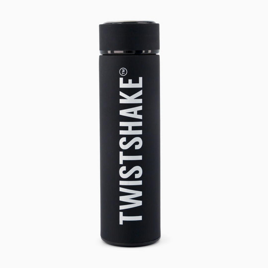 Termo Botella 420ml Negro Twistshake