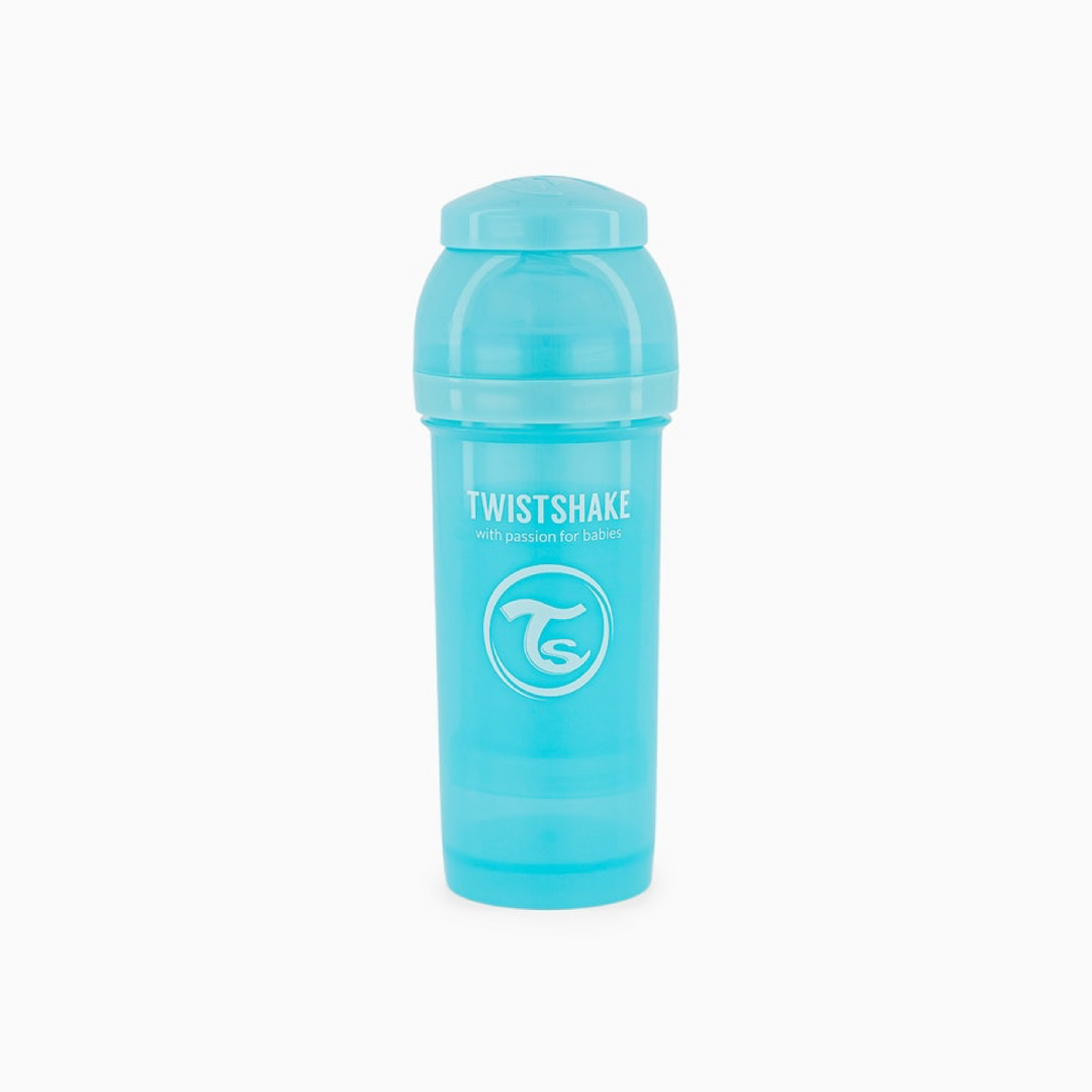 Biberon Anti-Colicos 260ml Azul Pastel Twistshake