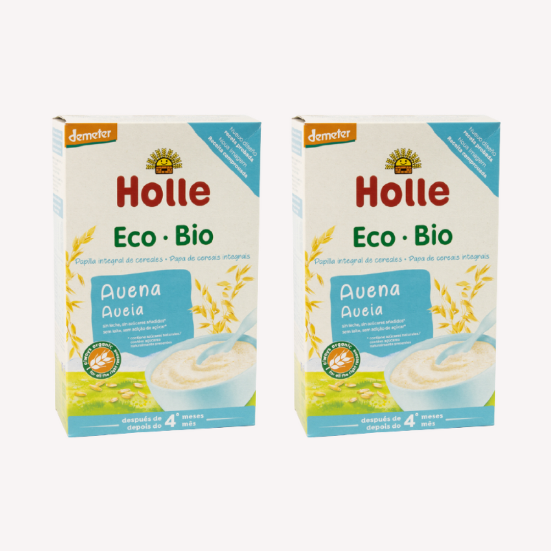 Pack 2 Bio Papilla De Avena Holle