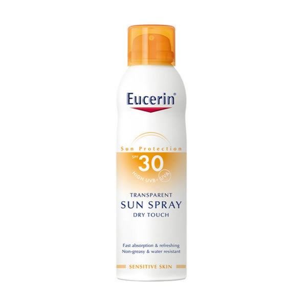 Spray Crema Solar Transparente Dry Touch FPS 30 - Eucerin