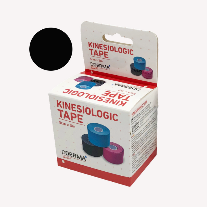 Kinesio Tape Dderma Sanity Negro