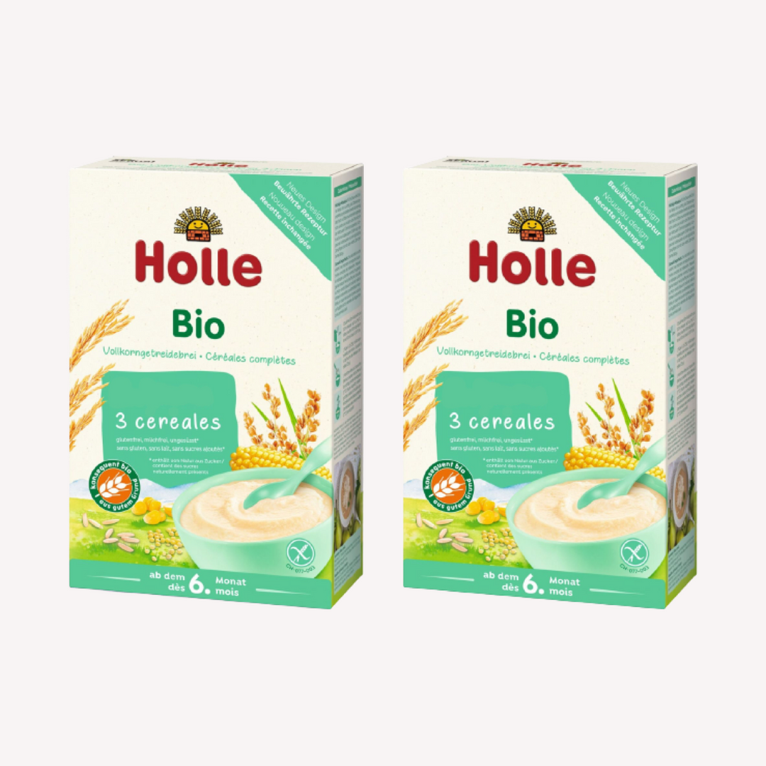 Pack 2 Bio Papilla Integral De 3 Cereales Holle