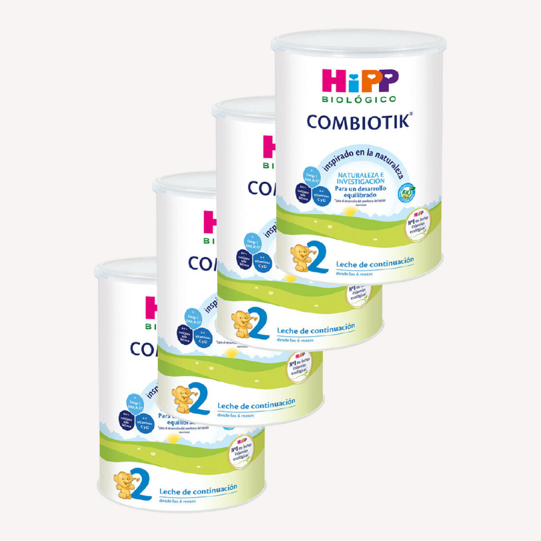 Pack 4 Unidades Leche Hipp Biologico Combiotik 2 800 g Continuación