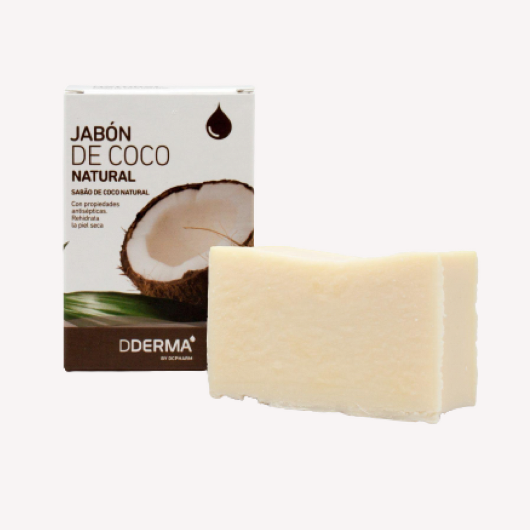 Jabón De Coco y Glicerina Natural 100g Dderma